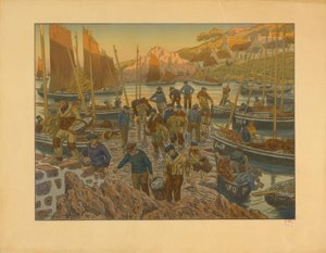 paisagem de Henri Rivière