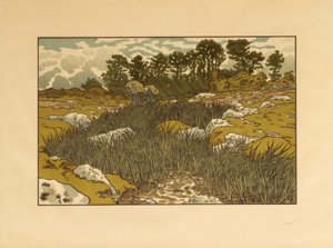paisagem de Henri Rivière