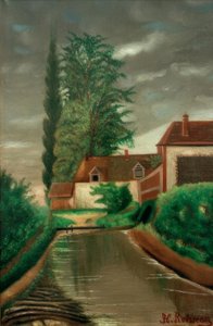 O moinho de água de Henri Rousseau