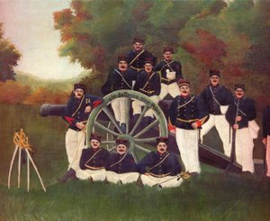 Os Artilheiros de Henri Rousseau
