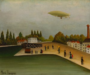 Ivry wharf de Henri Rousseau