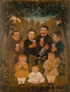 Família unida de Henri Rousseau