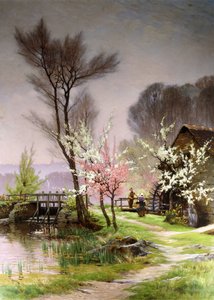 No Moinho de Água, Primavera de Henri Saintain