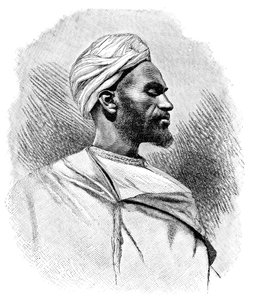 Um motorista de camelo árabe, norte da África, 1895.