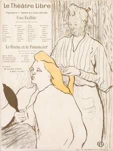 O Cabeleireiro - Programa de Teatro Livre, 1893.