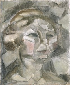 Estudo para o chefe da Abundance de Henri Victor Gabriel Le Fauconnier