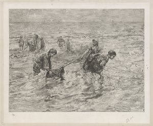 Crianças à beira-mar de Henri Wouters