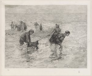 Crianças à beira-mar de Henri Wouters