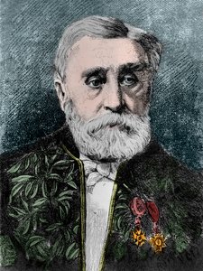 Retrato de Adhemar Jean Claude Bar Saint-Venant