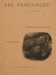 The Vintages !: Página de rosto, 1894.