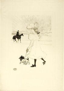 Na floresta de Henri de Toulouse-Lautrec