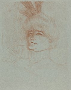Busto de Mlle. Marcelle Lender, de três quartos