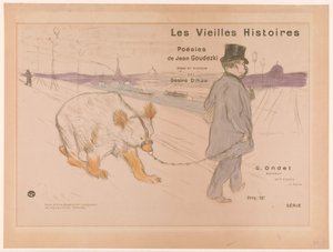 Projecto de capa para «Les Vieilles Histoires»