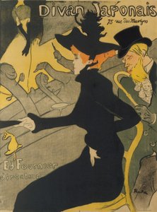 Sofá japonês de Henri de Toulouse Lautrec