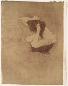 Elles: Mulher a pentear o cabelo