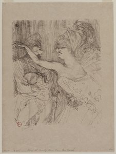 Guy e Mealy, em "Paris qui Marche" de Henri de Toulouse-Lautrec