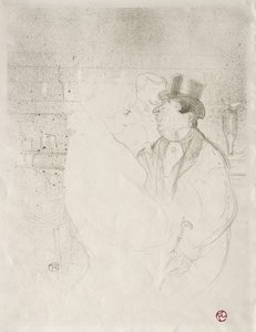 Ida Heath no Bar de Henri de Toulouse-Lautrec
