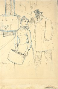 Na rua de Henri de Toulouse-Lautrec