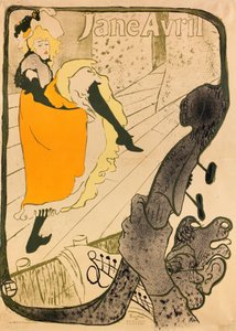 Jane Avril de Henri de Toulouse-Lautrec