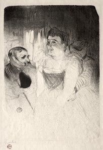 Judicial no Loge de Henri de Toulouse-Lautrec
