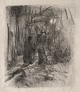 O Cemitério de Busk de Henri de Toulouse-Lautrec