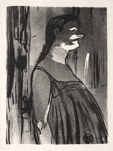 O Café-concerto: Sra. Abdala de Henri de Toulouse-Lautrec