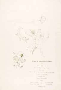 O crocodilo, Menu