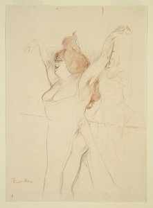 Mademoiselle Cocyle como Helena de Troia em La Belle Helene