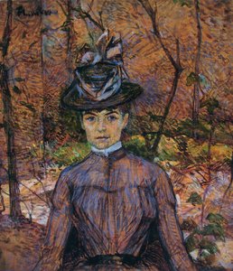 Retrato de Suzanne Valadon (Sra. Suzanne Valadon, pintora) de Henri de Toulouse-Lautrec