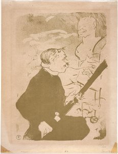 Para a Toil! (For You) 1893 (litografia) de Henri de Toulouse Lautrec