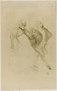 Réjane e Galipaux, em Madame Sans-Gêne