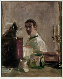 Autorretrato (pintura sobre tela) de Henri de Toulouse-Lautrec