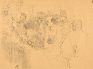 Soudais Deposition (Deposição Soudais) de Henri de Toulouse-Lautrec