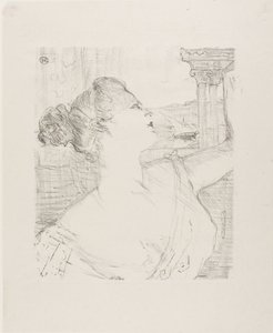 Sybil Sanderson, de Treize Lithographies de Henri de Toulouse-Lautrec
