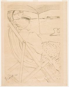 O passageiro de 54 de Henri de Toulouse-Lautrec