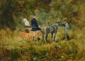 Die Falle von Henri de Toulouse-Lautrec