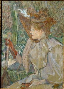Mulher com luvas de Henri de Toulouse-Lautrec