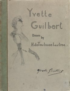 Série Yvette Guilbert-Inglês: Capa de Henri de Toulouse-Lautrec