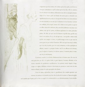 Série Yvette Guilbert-French: No. 11 de Henri de Toulouse-Lautrec