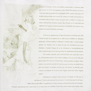 Série Yvette Guilbert-French: No. 6 de Henri de Toulouse-Lautrec