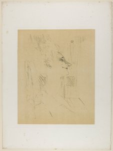 Yvette Guilbert—Soularde, de Yvette Guilbert de Henri de Toulouse-Lautrec