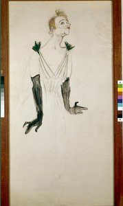 Yvette Guilbert de Henri de Toulouse Lautrec