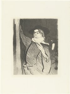 Retrato do cantor e comediante Aristide Bruant
Concerto do café (título da série) de Henri de Toulouse Lautrec (signed by artist)