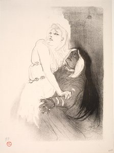 Durante o Renascimento, Sarah Bernhardt em Phèdre de Henri de Toulouse Lautrec
