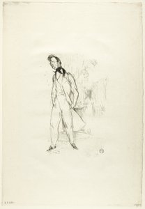 Adolphe ou o jovem triste de Henri de Toulouse Lautrec