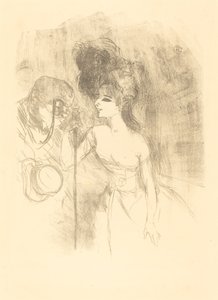 Anna Held e Careca Anna Held e Careca, 1896. de Henri de Toulouse Lautrec