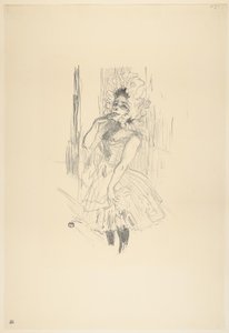 Anna Held, em Todas essas senhoras no teatro de Henri de Toulouse-Lautrec