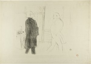 Antoine e Gémier, em Uma Falência de Henri de Toulouse Lautrec