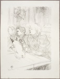 Em La Souris, Madame Palmyre de Henri de Toulouse-Lautrec