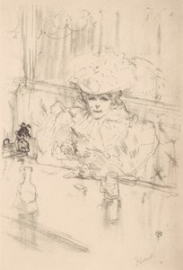 Na Brasserie Hanneton, 1898., 1898. de Henri de Toulouse Lautrec